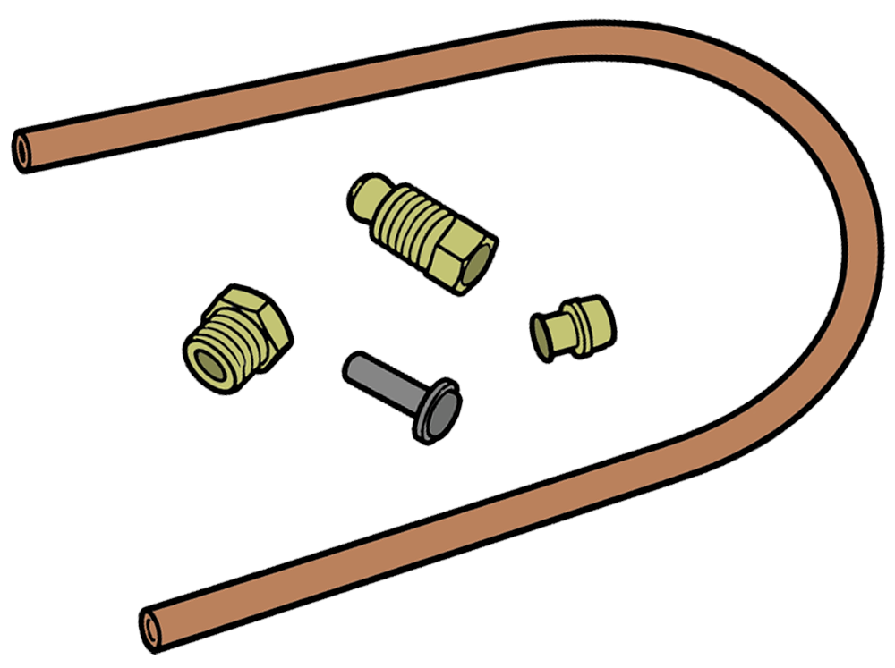 Трубки запальника, газоводы