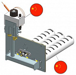 Газогорелочное устройство "Вега-1", панель "Кебер" (23 кВт), комплектация: "Tgv" 307 + Аналог (270 мм)