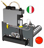 Газогорелочное устройство "Вега-1", панель "Кебер" (31.5 кВт), комплектация: "Sit" 710 + Аналог (270 мм) левый подвод газа