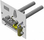 Газогорелочное устройство "УГОП" 16 ИГН П (правый подвод газа, мех.клапан справа)