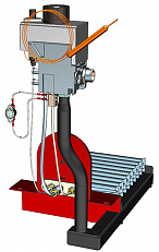 Газогорелочное устройство "Вега-2", панель  "ЖТМ" Секция (24 кВт), комплектация: "Sit" 630 + Аналог