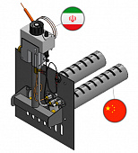 Газогорелочное устройство "Вега-1", панель "Пламя" (12.5 кВт), комплектация: "S.G.P" NG 8211 + Аналог (272 мм)
