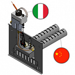 Газогорелочное устройство "Вега-1", панель "АГУК Плюс" (12 кВт), комплектация: "Sit" 630 + Аналог (272 мм)