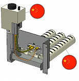 Газогорелочное устройство "Вега-1", панель "Стандарт Плюс" (24 кВт), комплектация: "TGV" 307 + Аналог (250 мм)