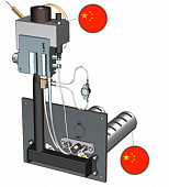 Газогорелочное устройство "Вега-1", панель "Кебер" (19 кВт), комплектация: "Tgv" 307 + Аналог (270 мм)